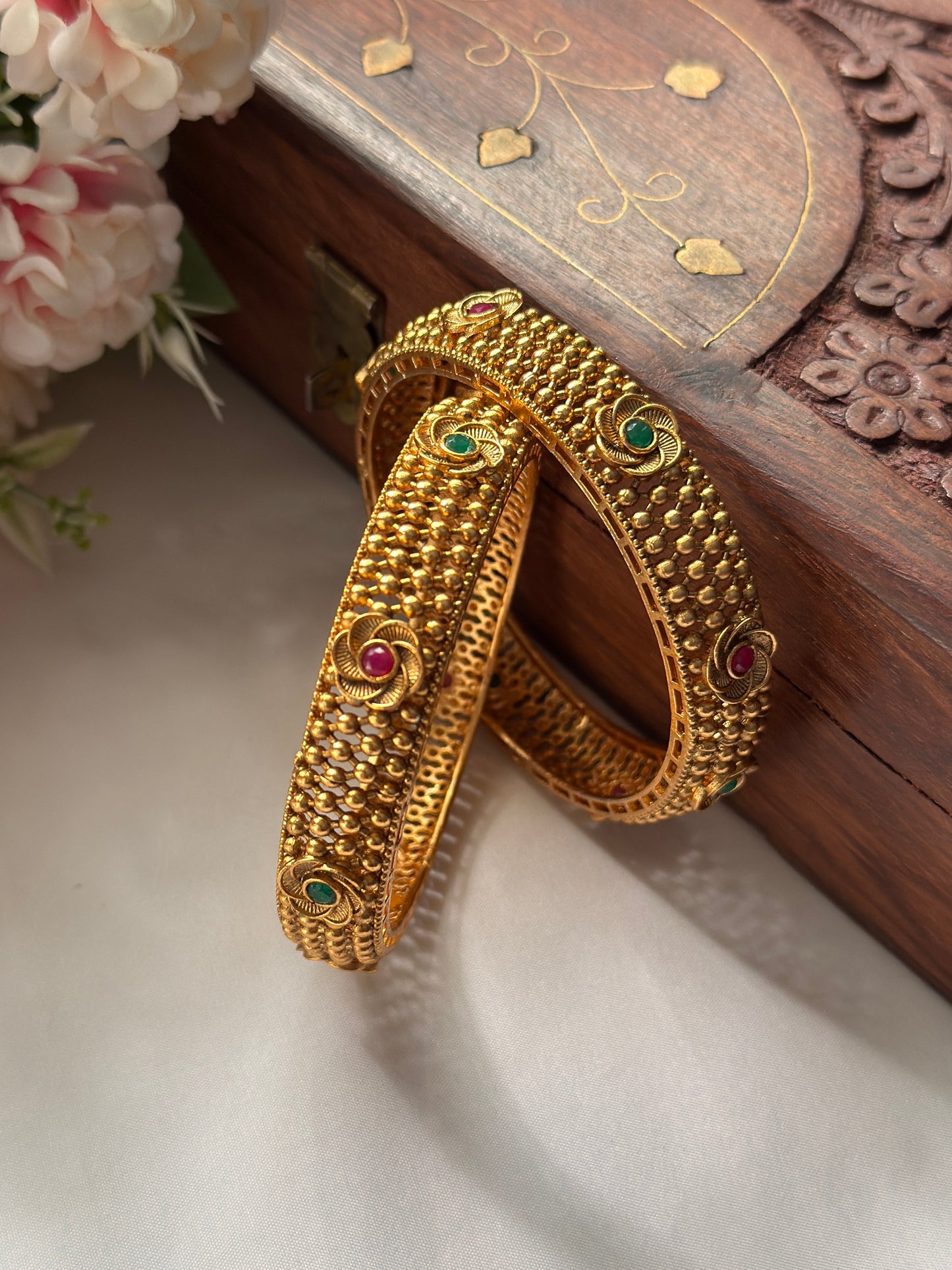 Flower Bangles