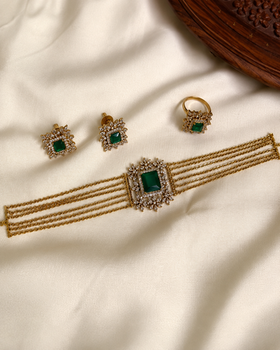 Premium Emerald Multi-Layer Combo Set NE142