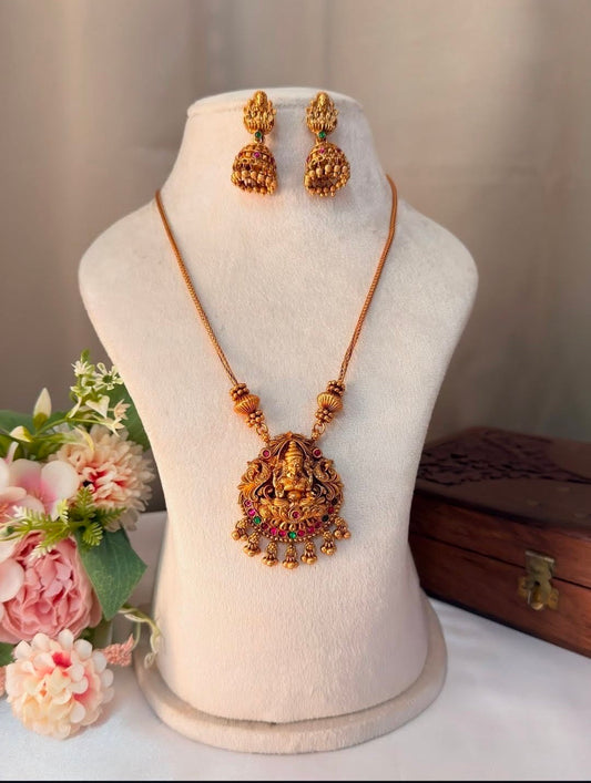 Multi Stone Lakshmi Short chain SC02