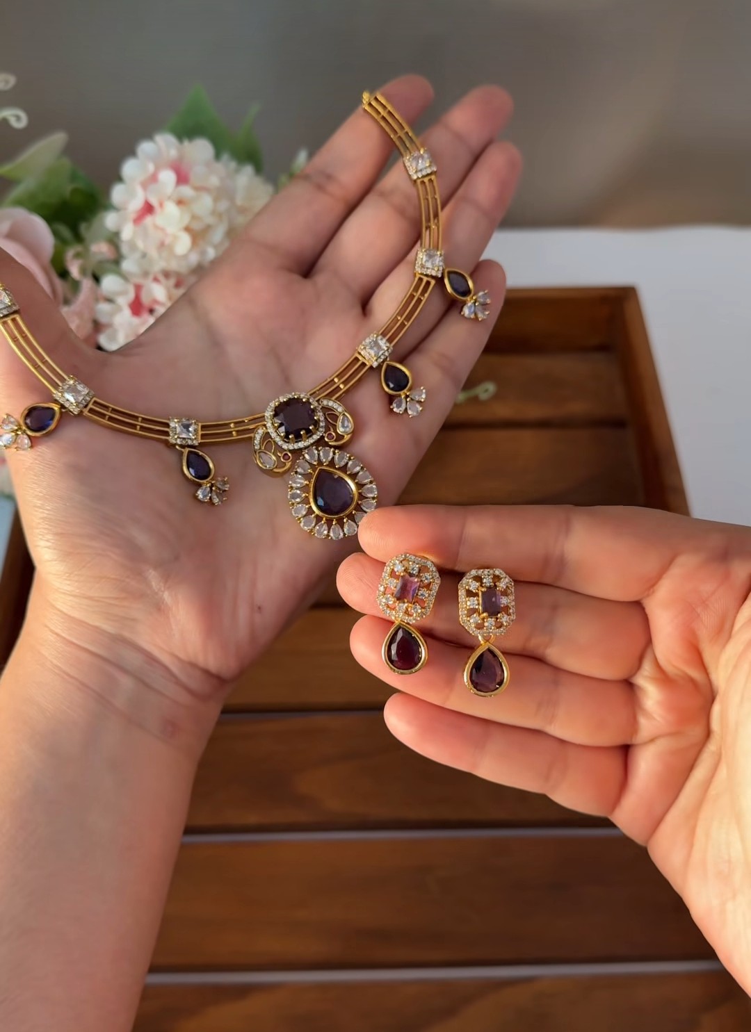 Elegant Diamond Hasli  DIA90