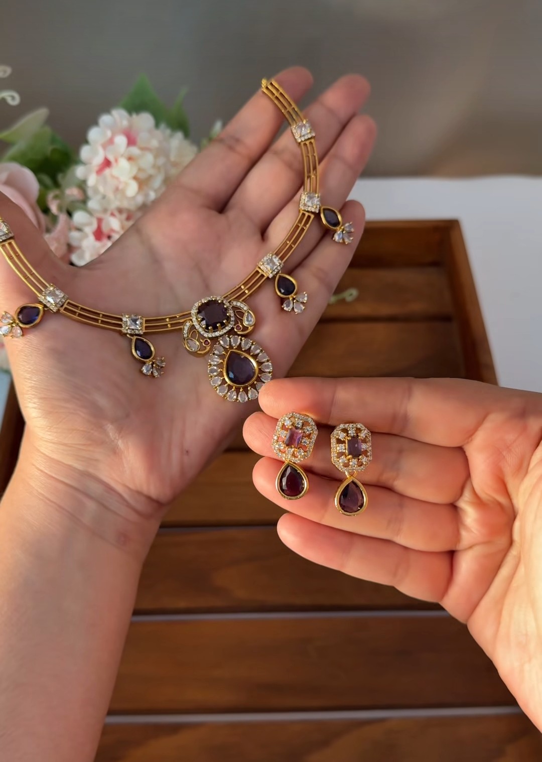 Elegant Diamond Hasli  DIA90