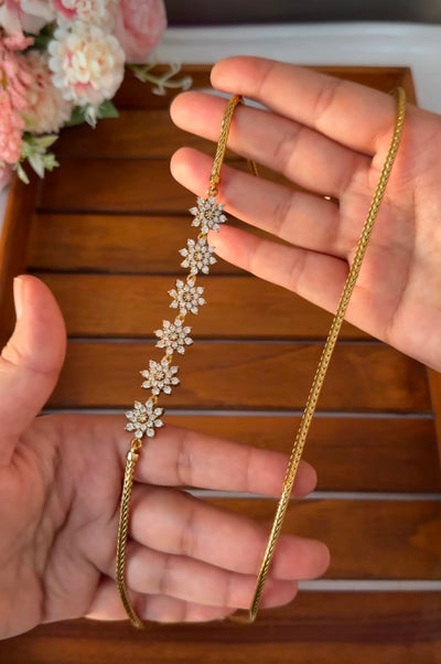 Diamond Mugappu Chain MC12
