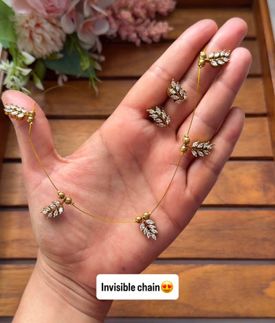 Diamond Leaf Invisible Chain IN03