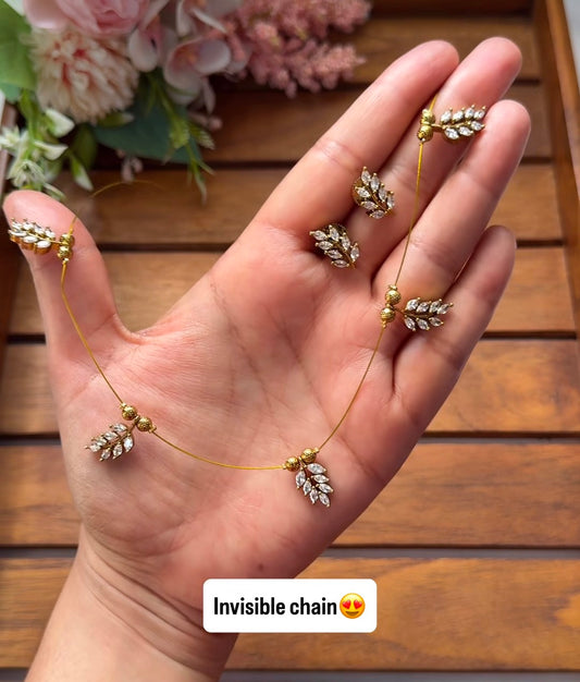 Diamond Leaf Invisible Chain IN03